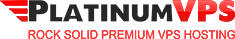PlatinumVPS footer logo